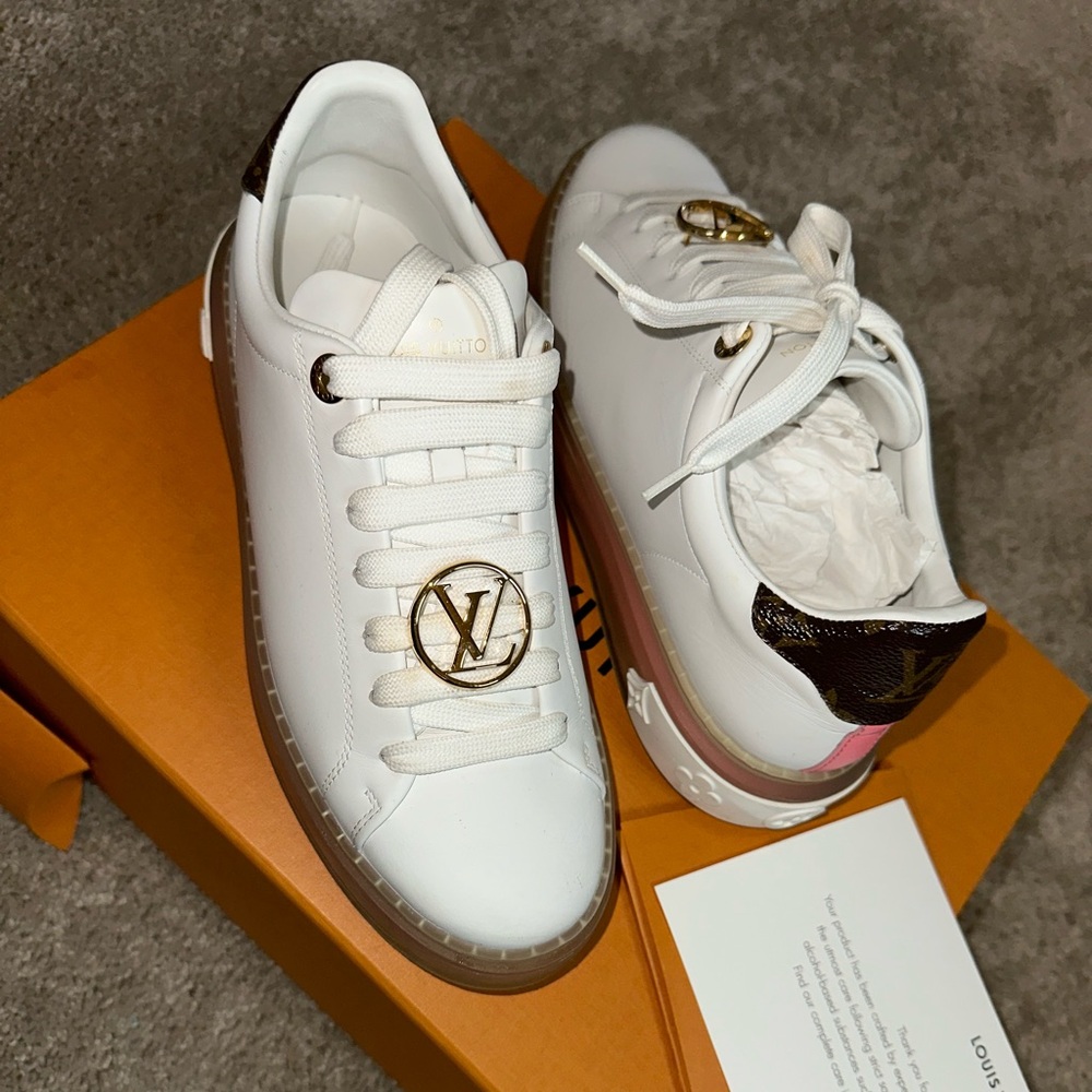Authentic LV Time Out Sneakers